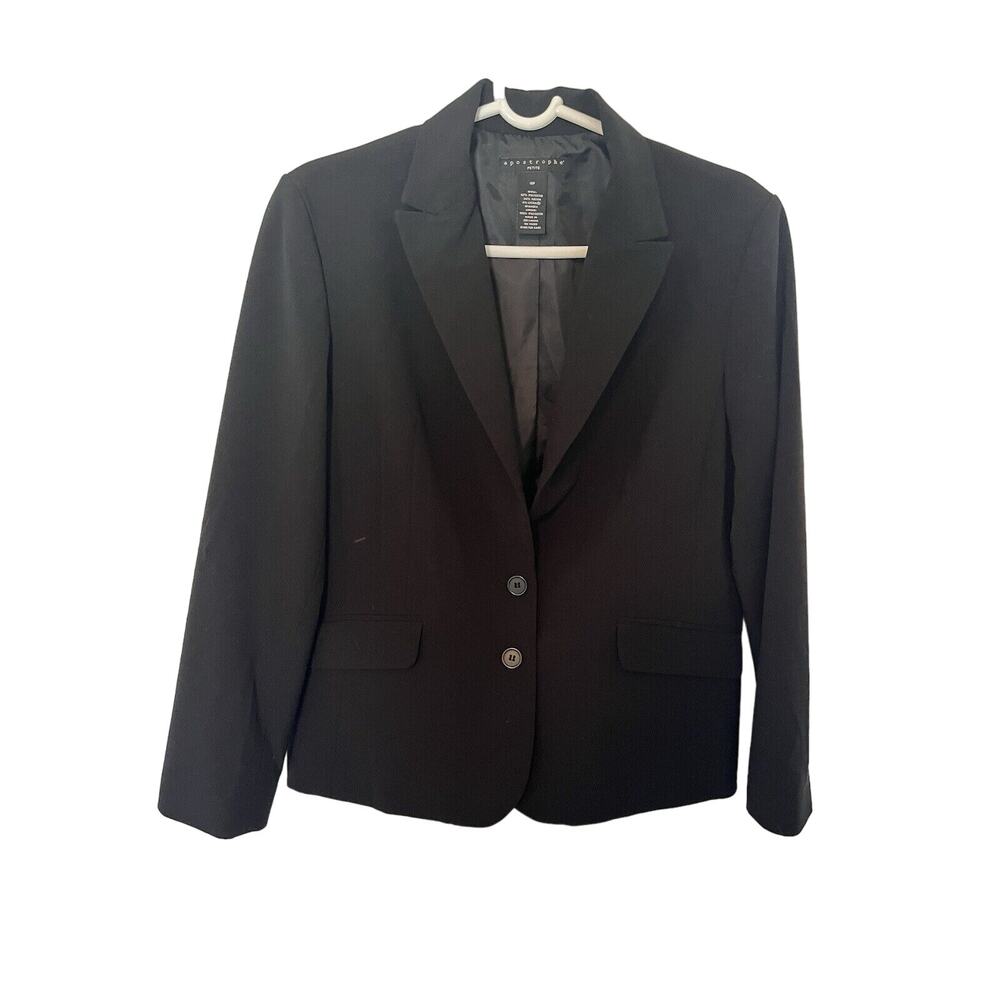 Apostrophe Black Women’s Suit Jacket. Size 16P